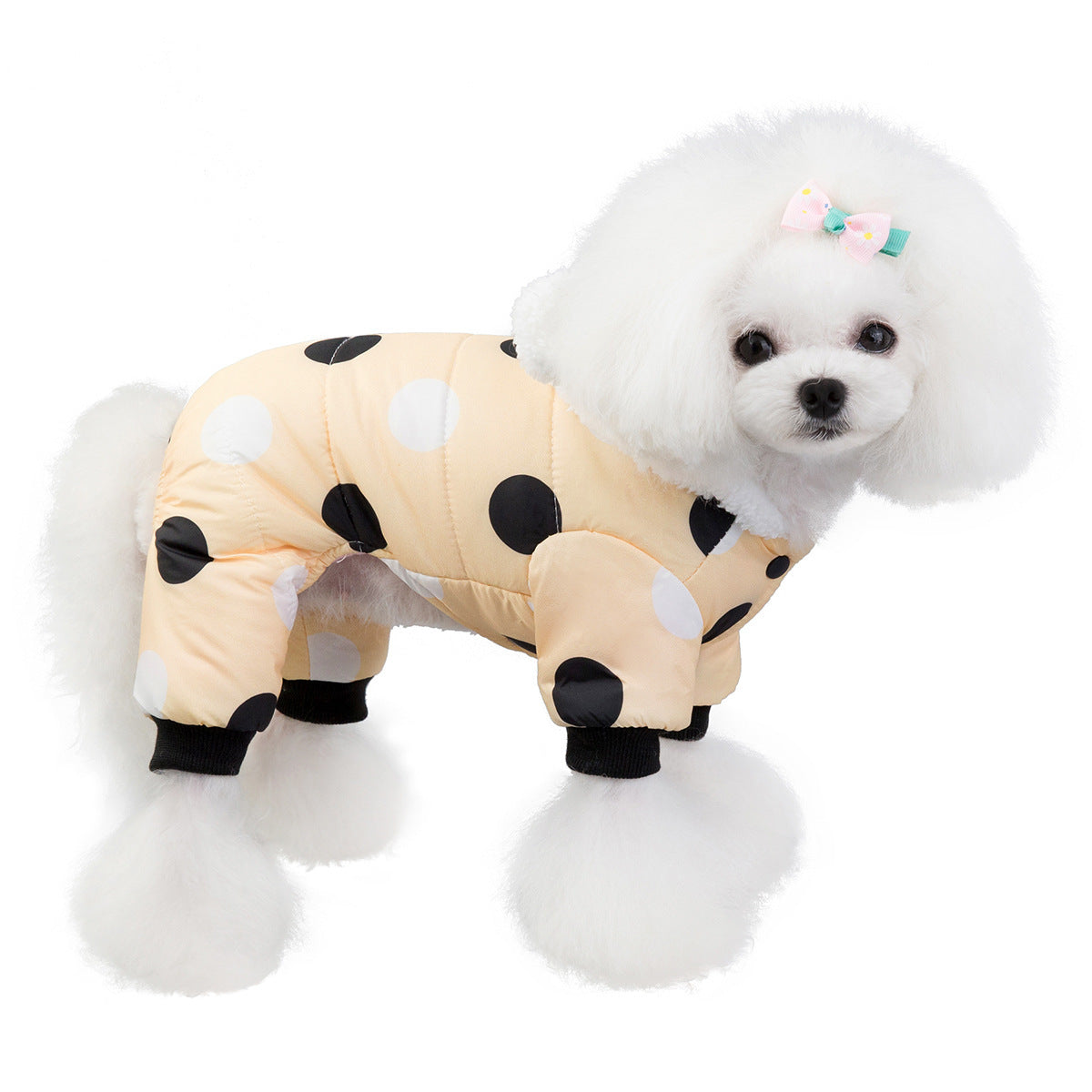 Polka Dot Coat Pet Cloth for Dogs