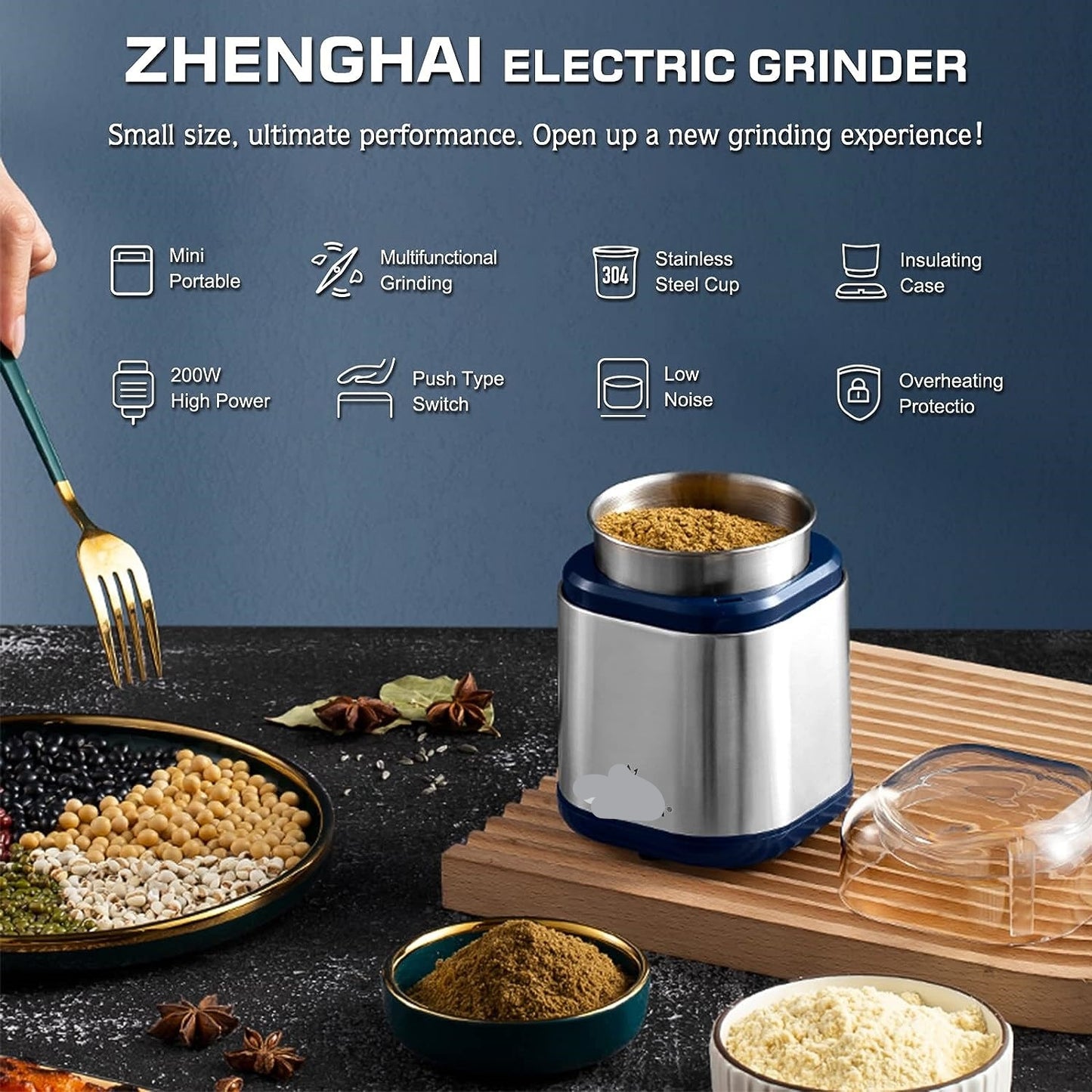 Electric Compact Size Grinder