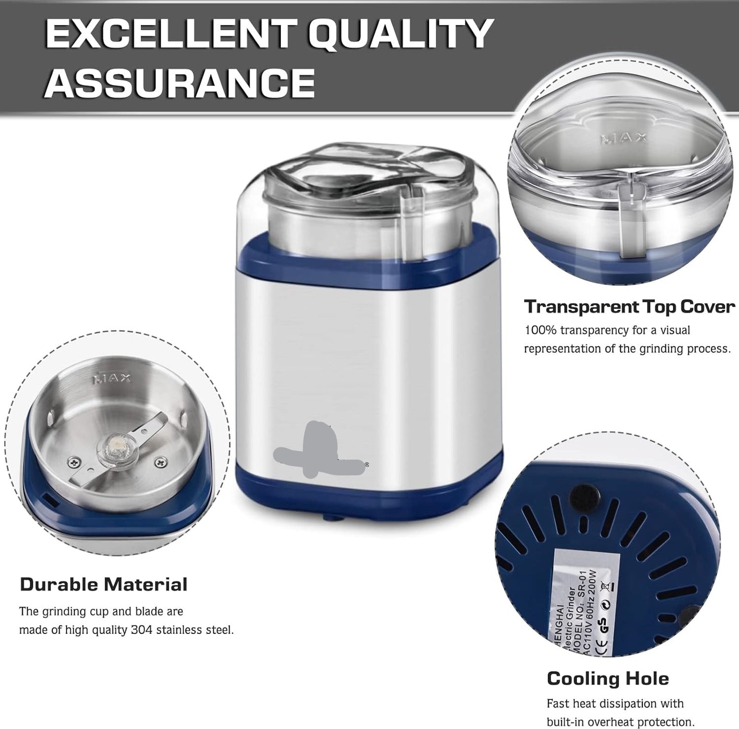 Electric Compact Size Grinder